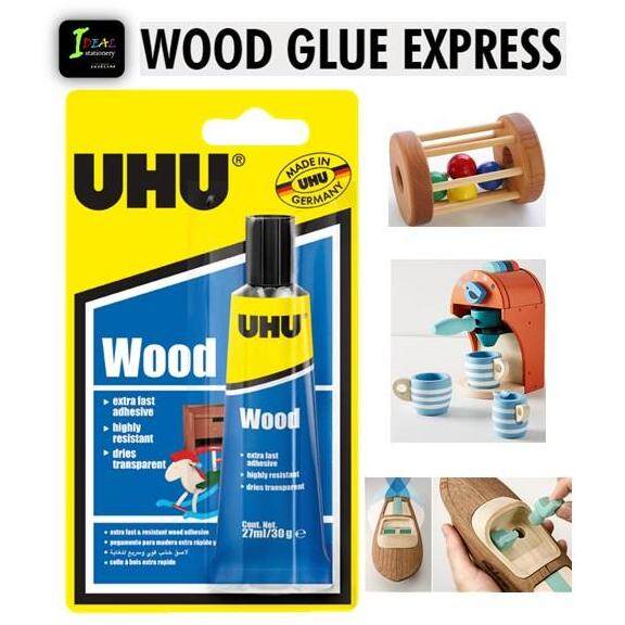 ORIGINAL UHU Wood Glue Express 27ml (Per Card) Lazada
