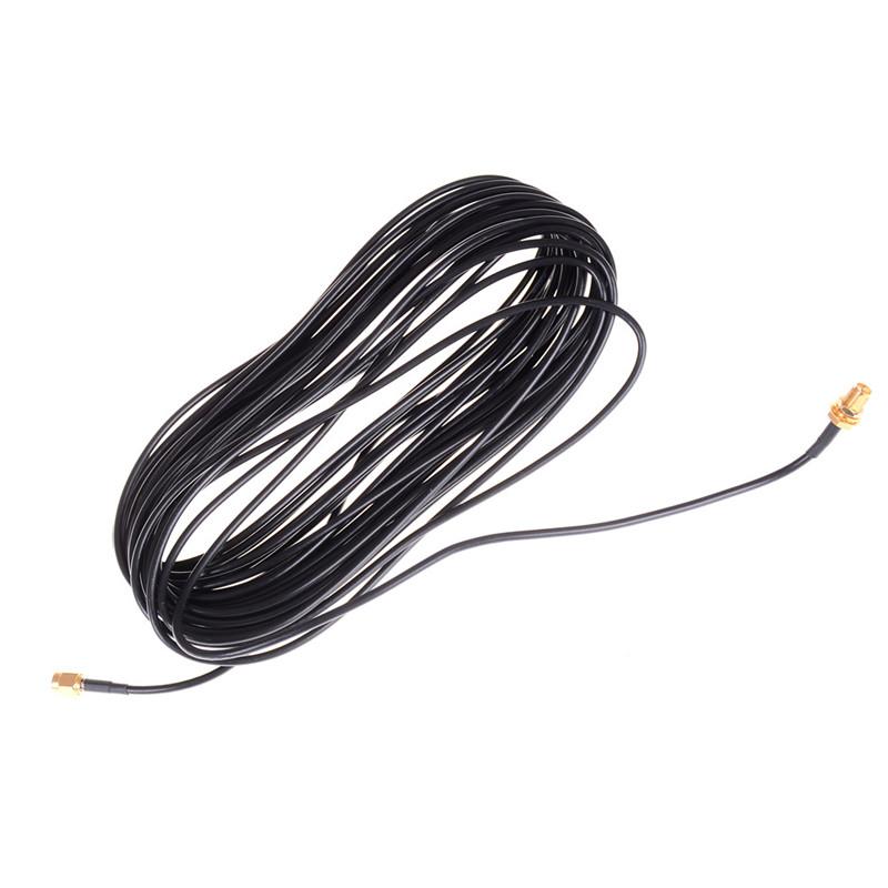 Zhang 10M/33ft Antenna Connector RP-SMA Extension Cable Cord For WiFi ...