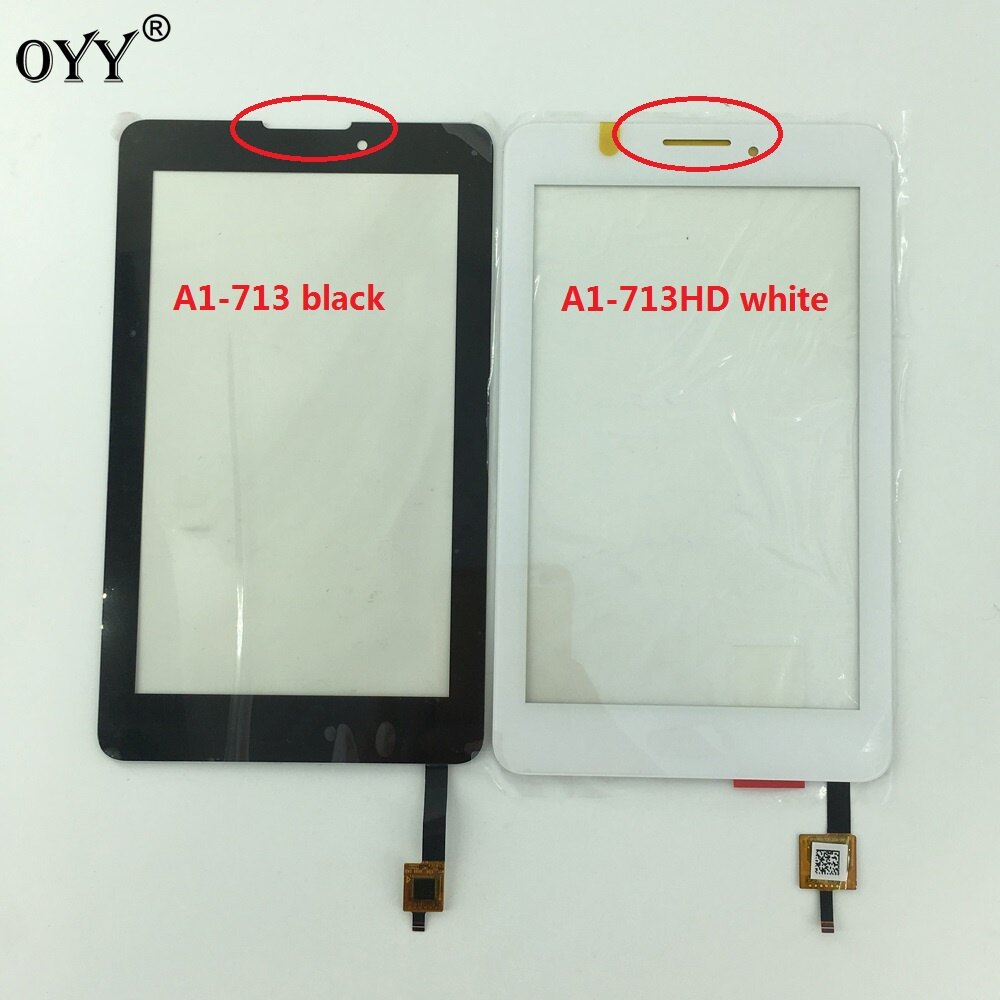 For acer iconia tab7 tab 7 a1-713 a1-713hd touch screen digitizer sensor glass panel tablet pc a1 713 713hd parts