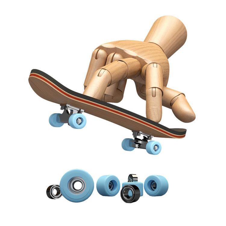 Finger Skateboard Mini Finger Toy Fingerboard with Screwdriver
