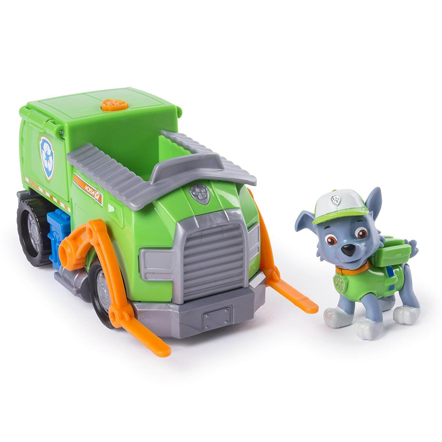 green paw patrol truck