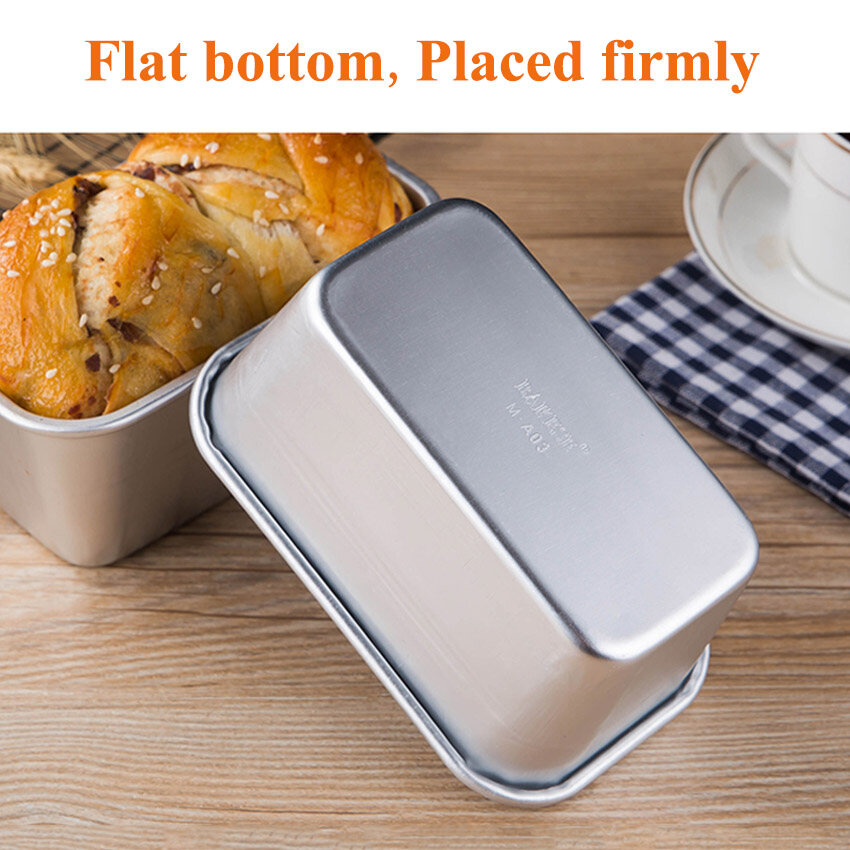 Bakeware khay làm bánh ngọt tuyết hộp nướng bánh pho mát hộp nướng nướng tự làm hình chữ nhật bánh nhỏ Máy nướng bánh mì khuôn khuôn bánh