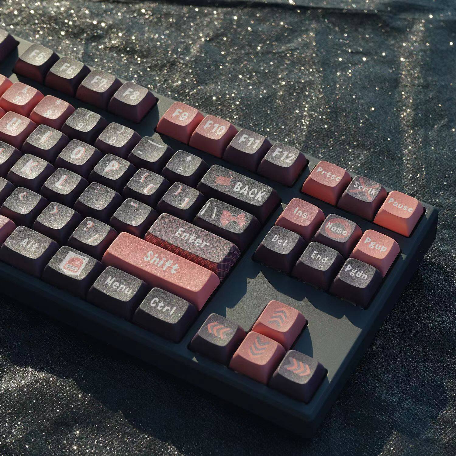 【Keycap Only】XDA Profile Keycap JK 127 Keys PBT Sublimation For Cherry MX Switch Mechanical Keyboard