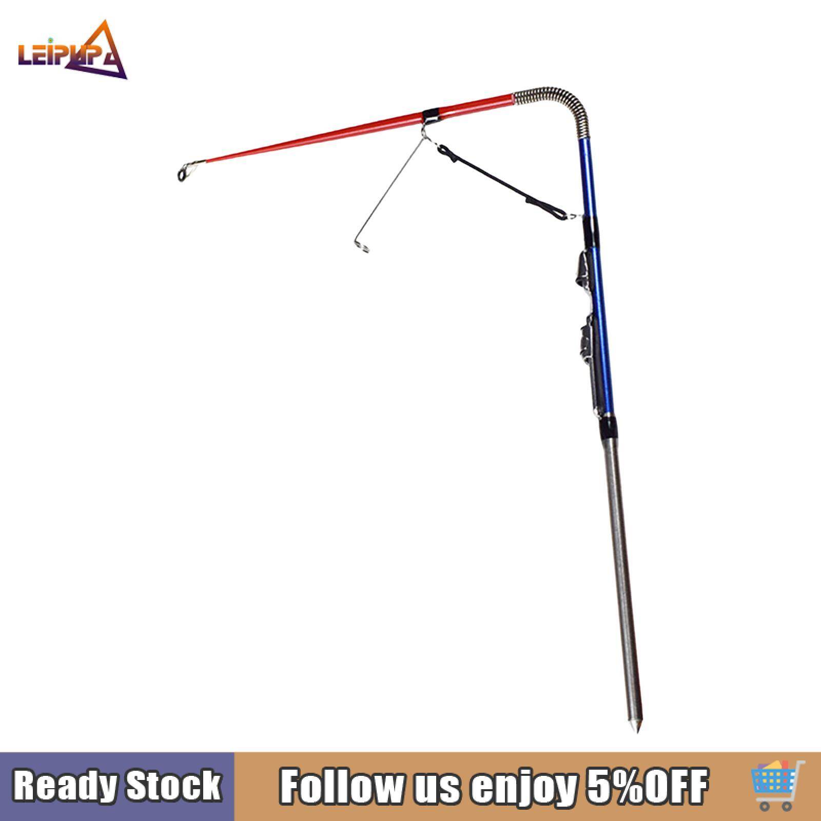 Leipupa Automatic Fishing Rod Holder Fish Pole Holders Stand for Black Pits Streams