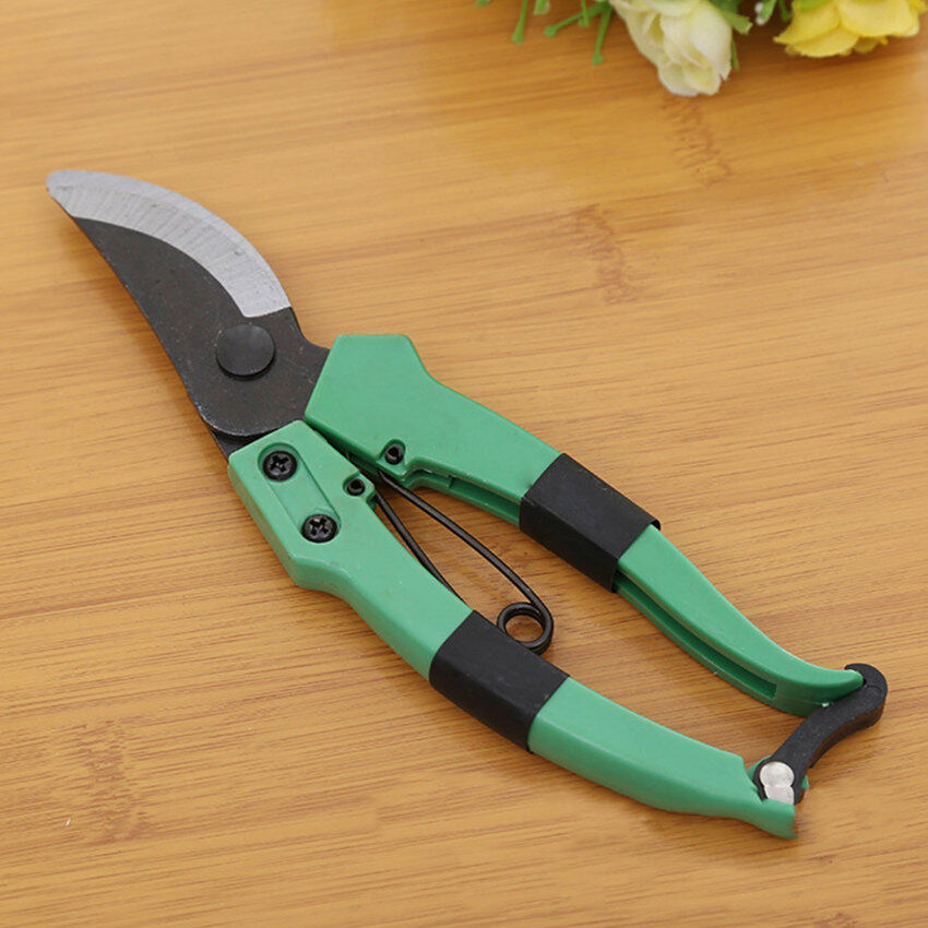 Pruning Shears Strong Carbon Garden Hand Pruner Secateurs Cutter Plants Tool Branch Shears Fruit Branch Scissors
