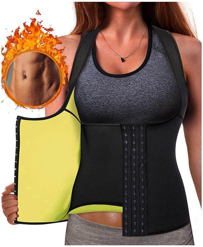 LODAY Womens Shapewear Weight Loss Neoprene Sauna Sweat Waist Trainer Corset Tank Top Vest Sport Workout Slimming Body Shaper