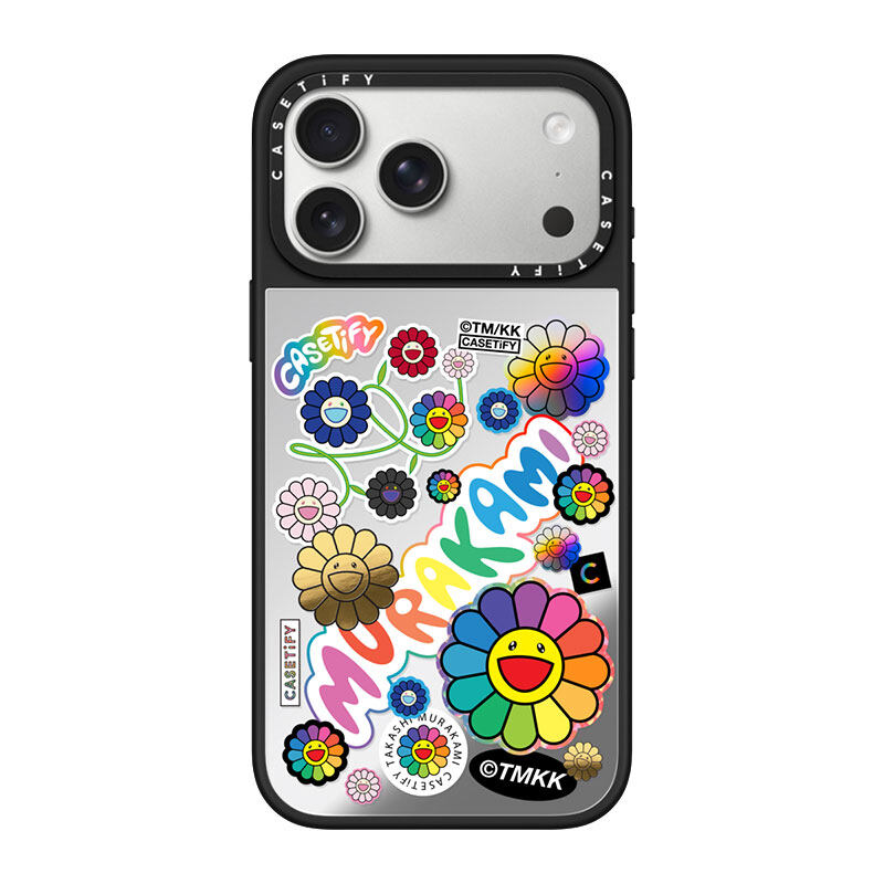 Original CASETiFY x TAKASHI MURAKAMI Mirror Case with Magsafe for