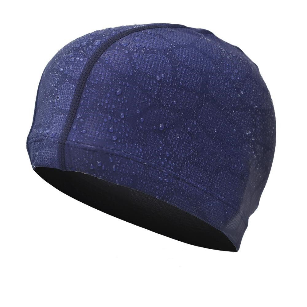 Men Swimming Caps Adults Swimming Hat Elasticity Cute Flexible Waterproof Moisture-proof Lycra Fiber for Boy