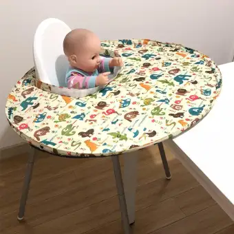 Aiyini Shop Foldable Kids Dining Chair Cover Portable Eating Mats