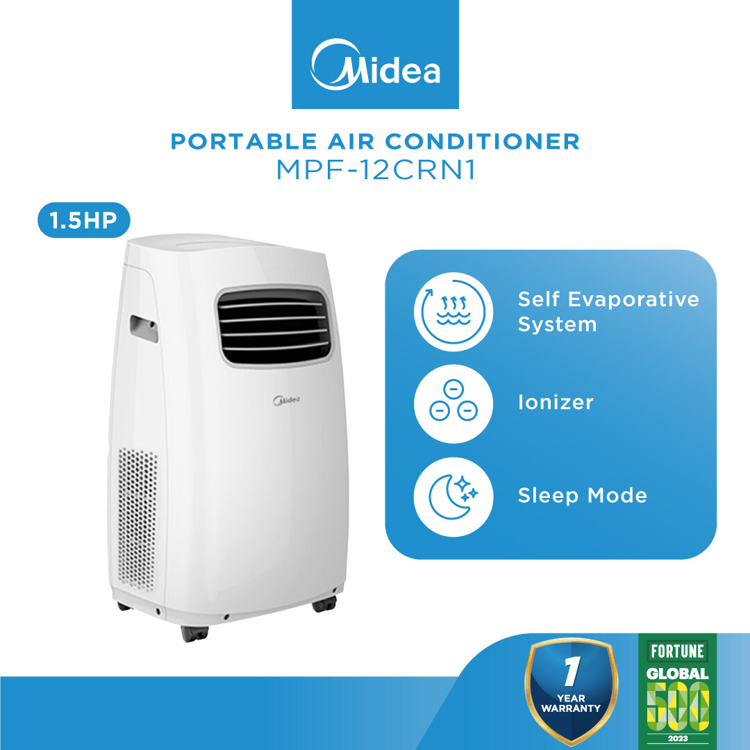 Midea ( MPF-09CRN1 / MPF-12CRN1 ) Portable Air Conditioner / Aircond ...