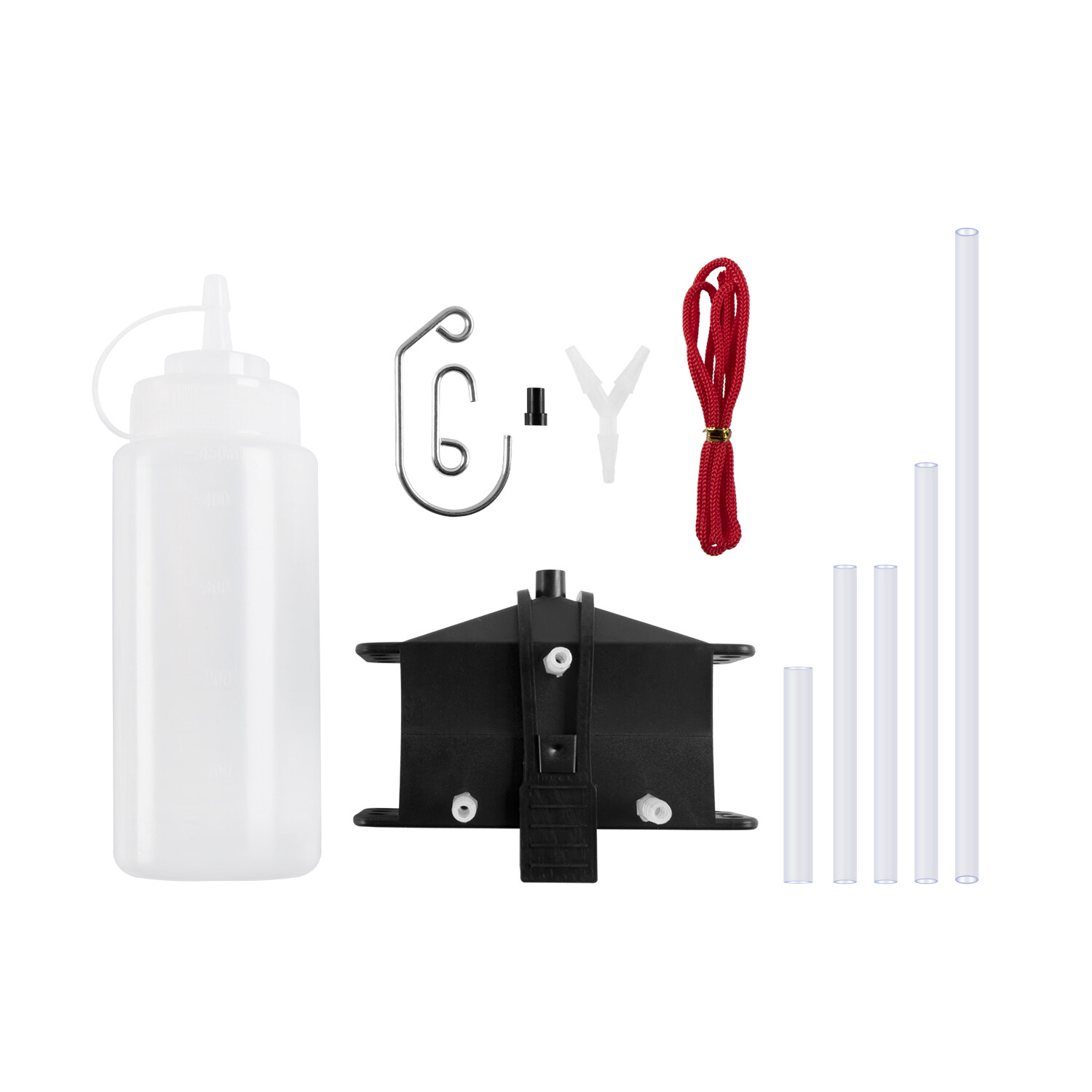 Allotmark Universal Motorcycle Chain Cleaning Machine Kit Brush Gear