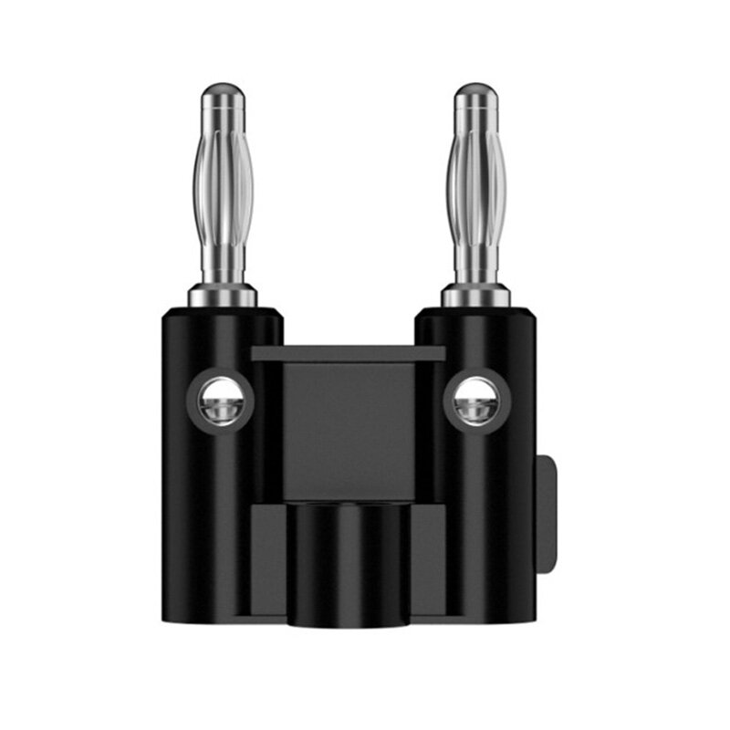 Wuyangmin Double Row 4mm Banana Plug Connector Speaker Amplifier Plug Jack Adapter