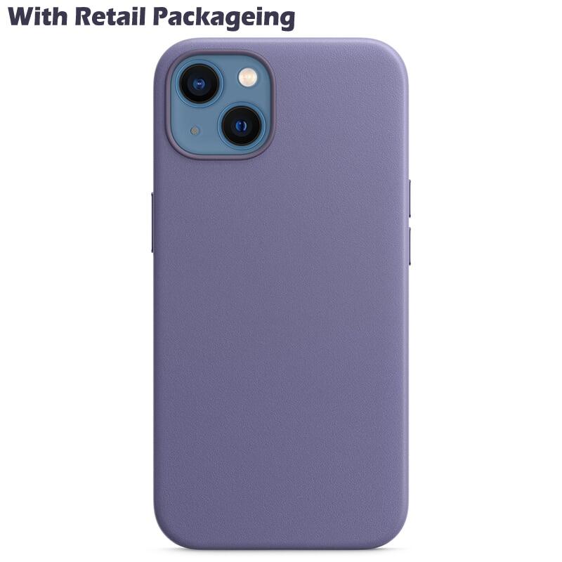 Original For Apple Magsafe Leather Magnetic Case For iPhone 12 13 Pro Max 12 13 Mini Case Wireless Charging Drop Protect Cover