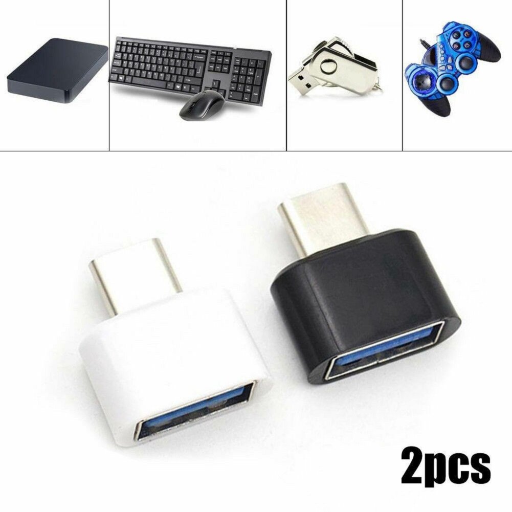 [Songful] Bộ chuyển đổi Android OTG USB-c 2 chiếc Bộ chuyển đổi micro loại C USB 3.1 nam sang USB đầu cái