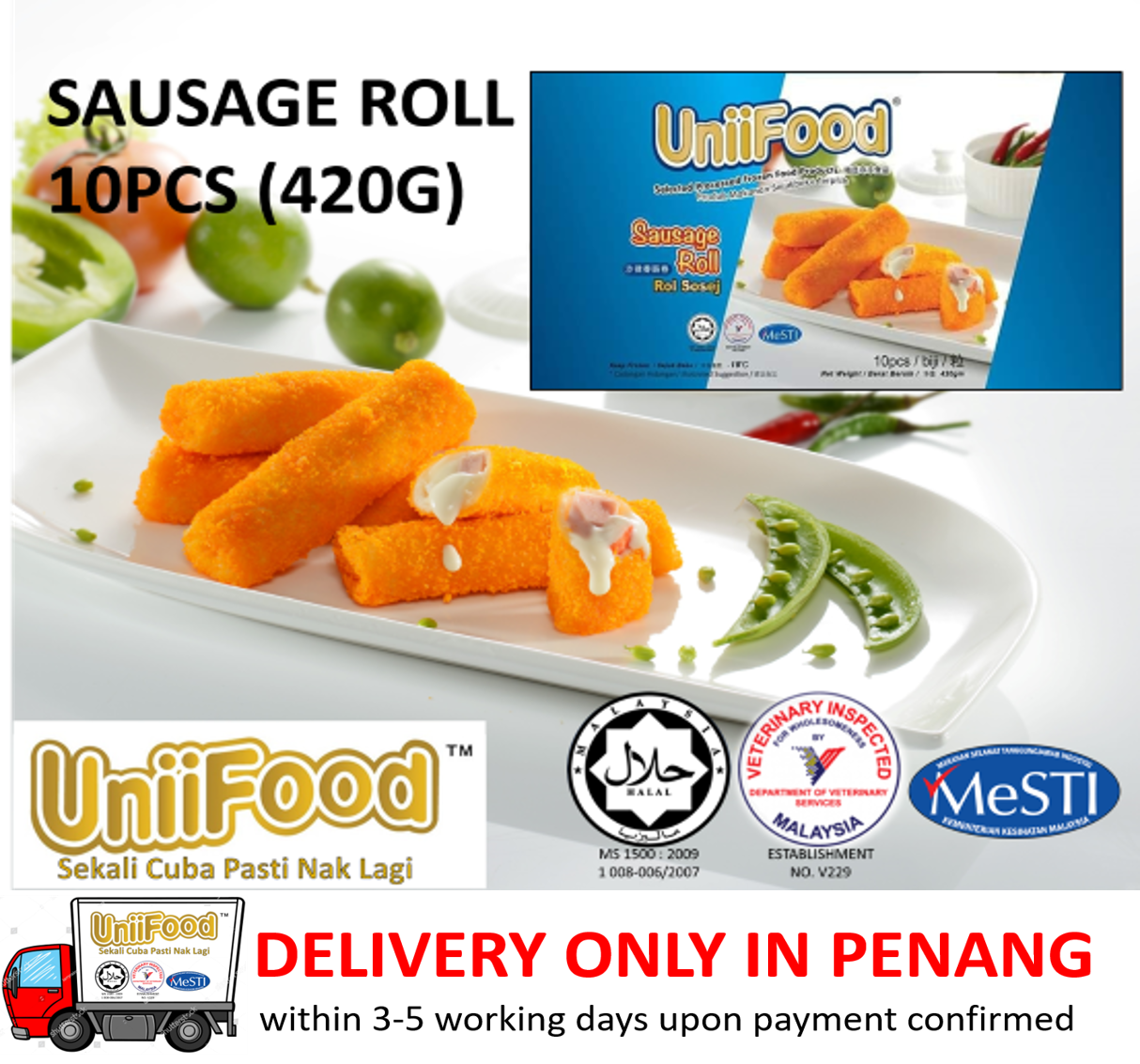 Uniifood Sausage Roll Lazada