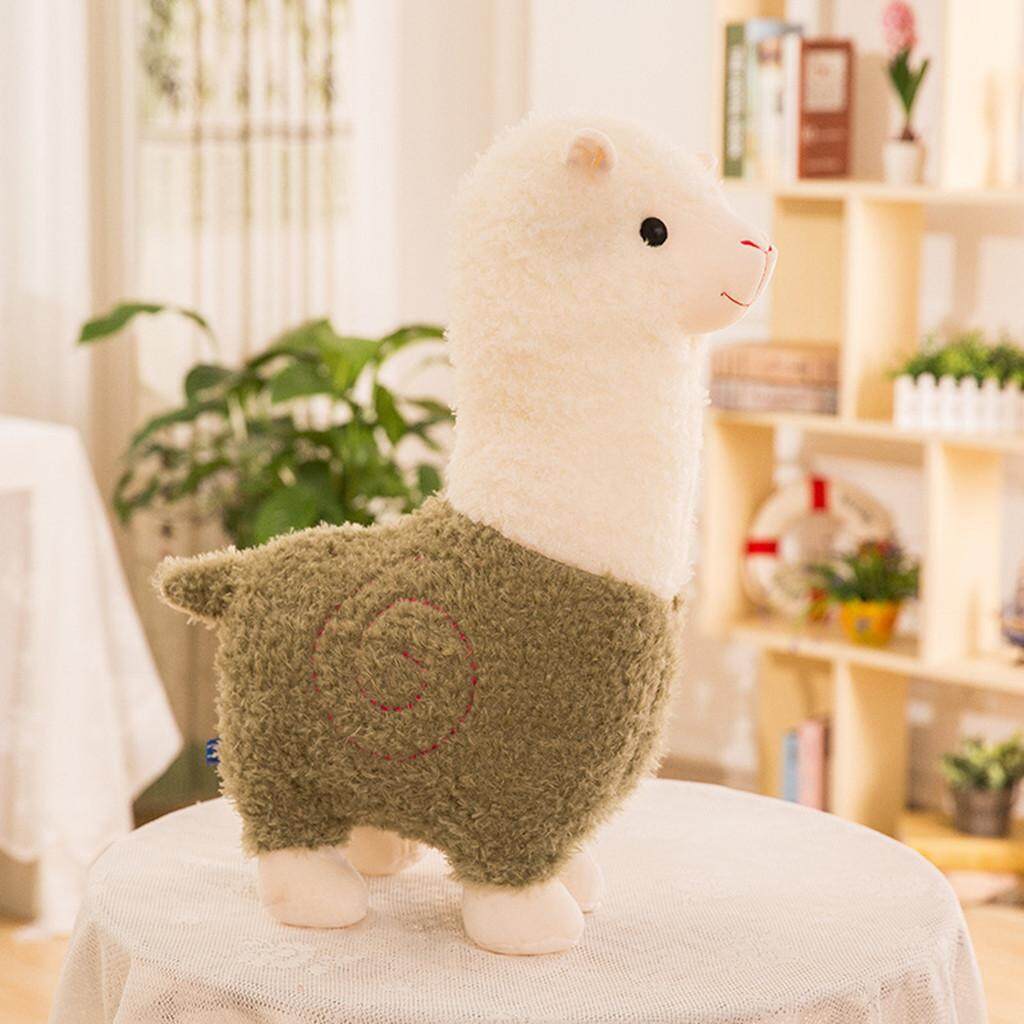 Kawaii Alpaca Nhồi Bông Sang Trọng Mềm Mại, Gối Trang Trí Búp Bê Dễ Thương Ngộ Nghĩnh Finleystore