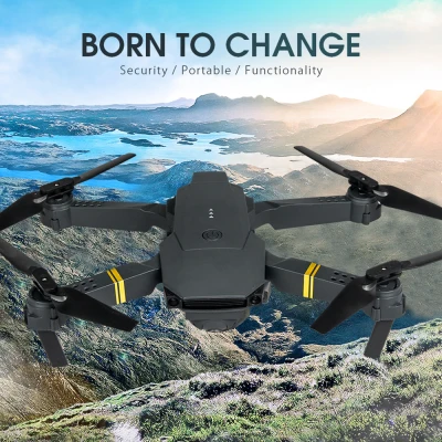 E58 WIFI FPV With Wide Angle HD 1080P Camera Hight Hold Mode Foldable Arm RC Quadcopter Drone X Pro RTF Dron For Gift