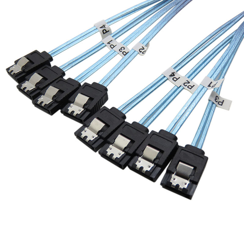Splitter Cable Computer Accessories SATA III SAS CableFemale Data Cable for Server SATA 7 Pin Female to SATA 7 Pin​