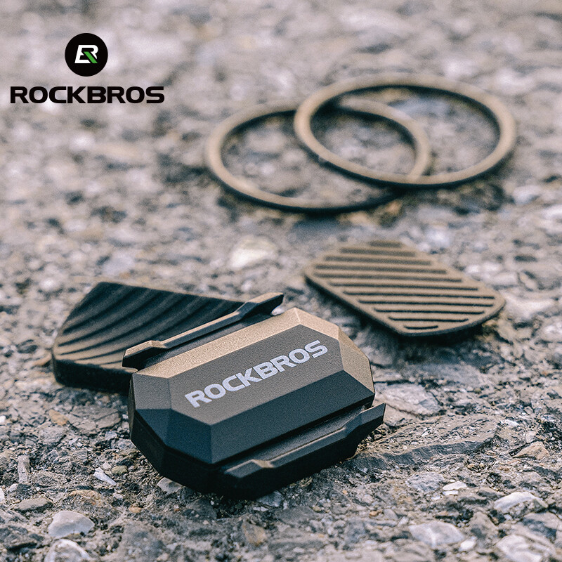 【Giao hàng địa phương】ROCKBROS Thiết bị cảm biến nhịp không dây ANT + bluetooth đi xe đạp speedmeter cảm biến cho Garmin wahoo zwift tacx bryton không thấm nước cảm biến kép máy tính xe đạp