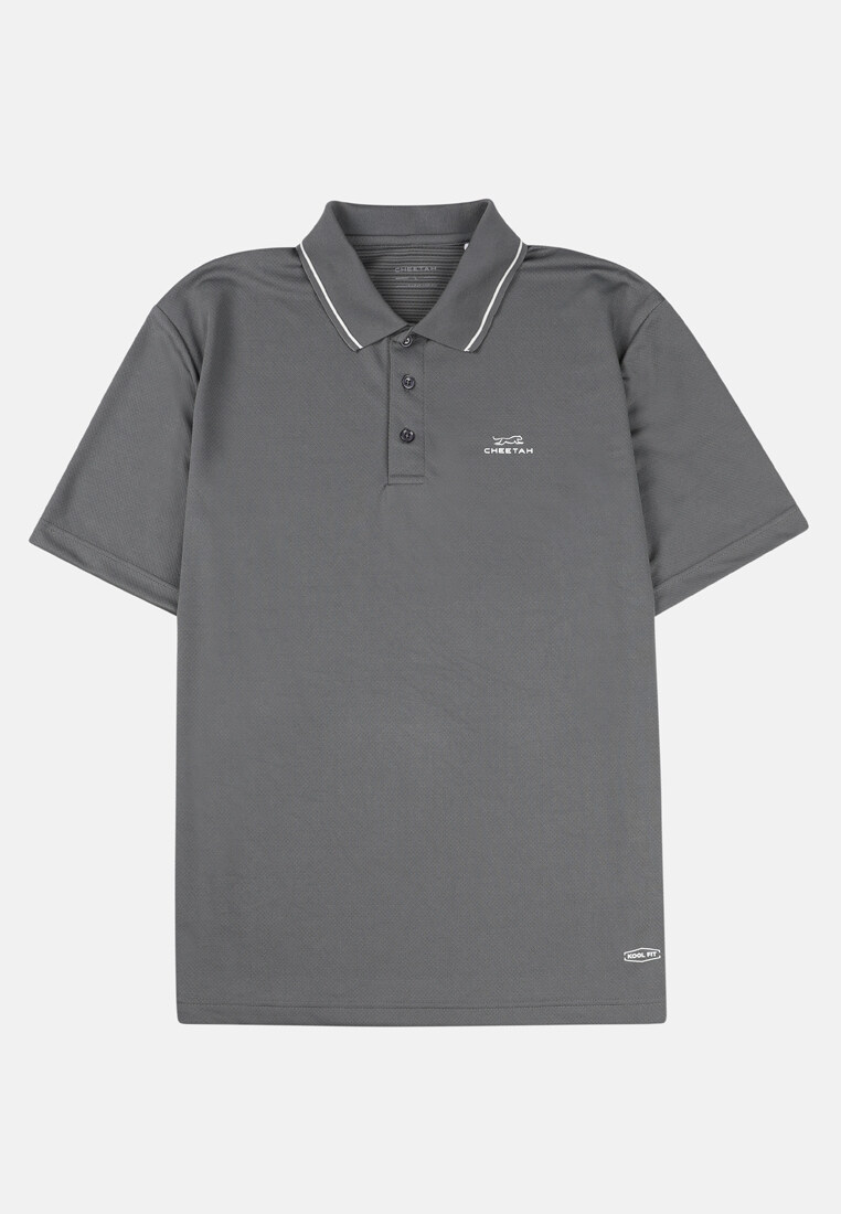 cheetah polo shirt