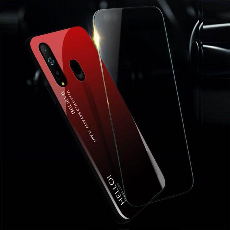 Ốp Lưng Kính Cường Lực Gradient Cho "Samsung Galaxy A8s", Ốp Bảo Vệ Điện Thoại