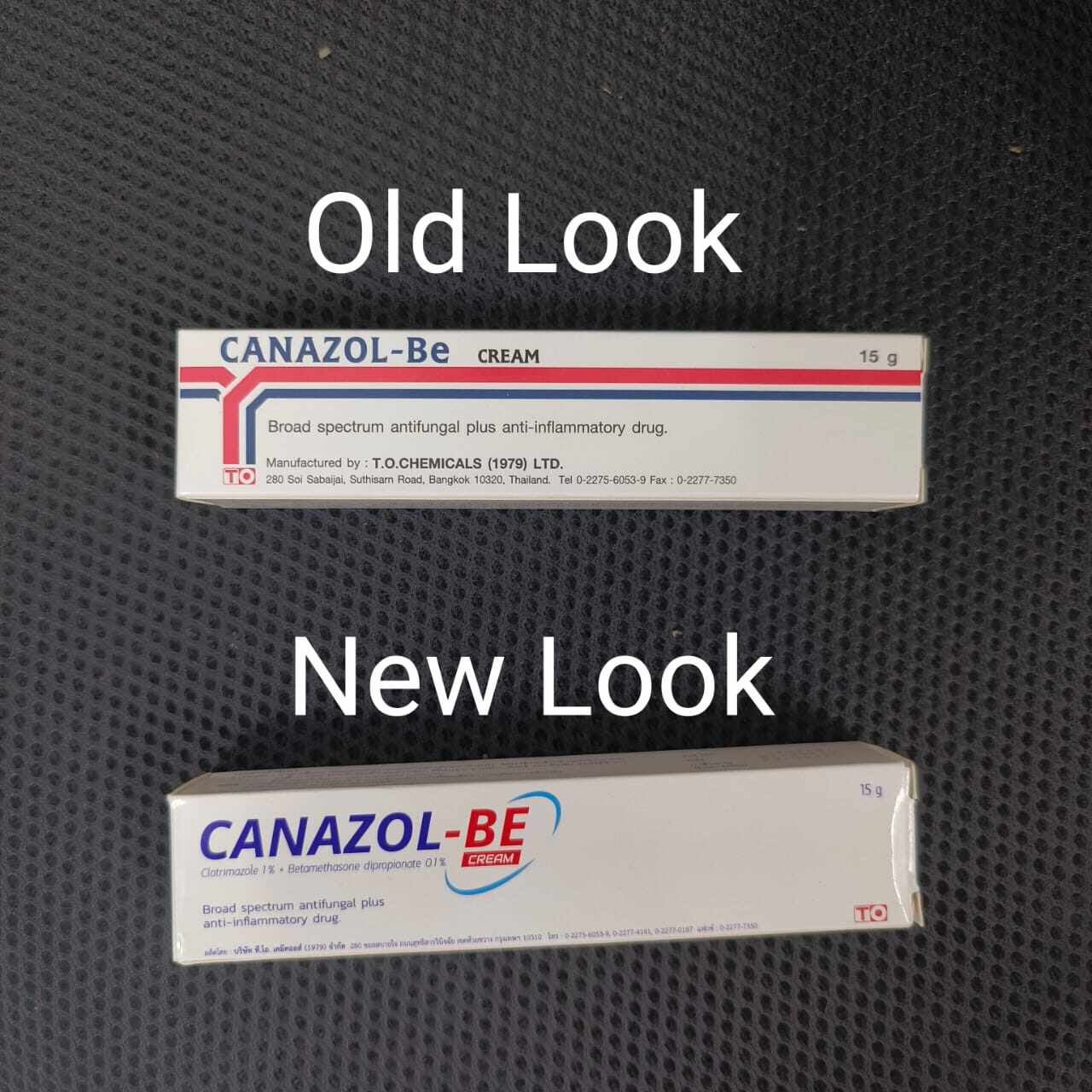 CanazolBe Cream Thailand Antifungal Plus Antiimflammatory cream 15g