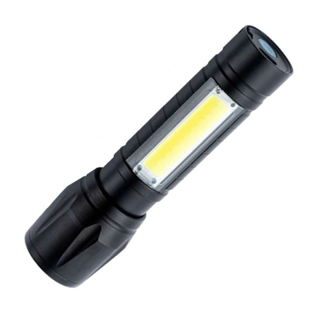 TTMU Mini Flashlight Portable Usb Rechargeable Zoom Torch Outdoor Retractable T6 Lighting Led Waterproof Camping Hiking Lamp