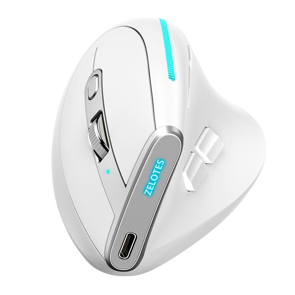 ZELOTES F-36 F-36A 8 Buttons Wireless Rechargeable Mice Gaming Mouse ...