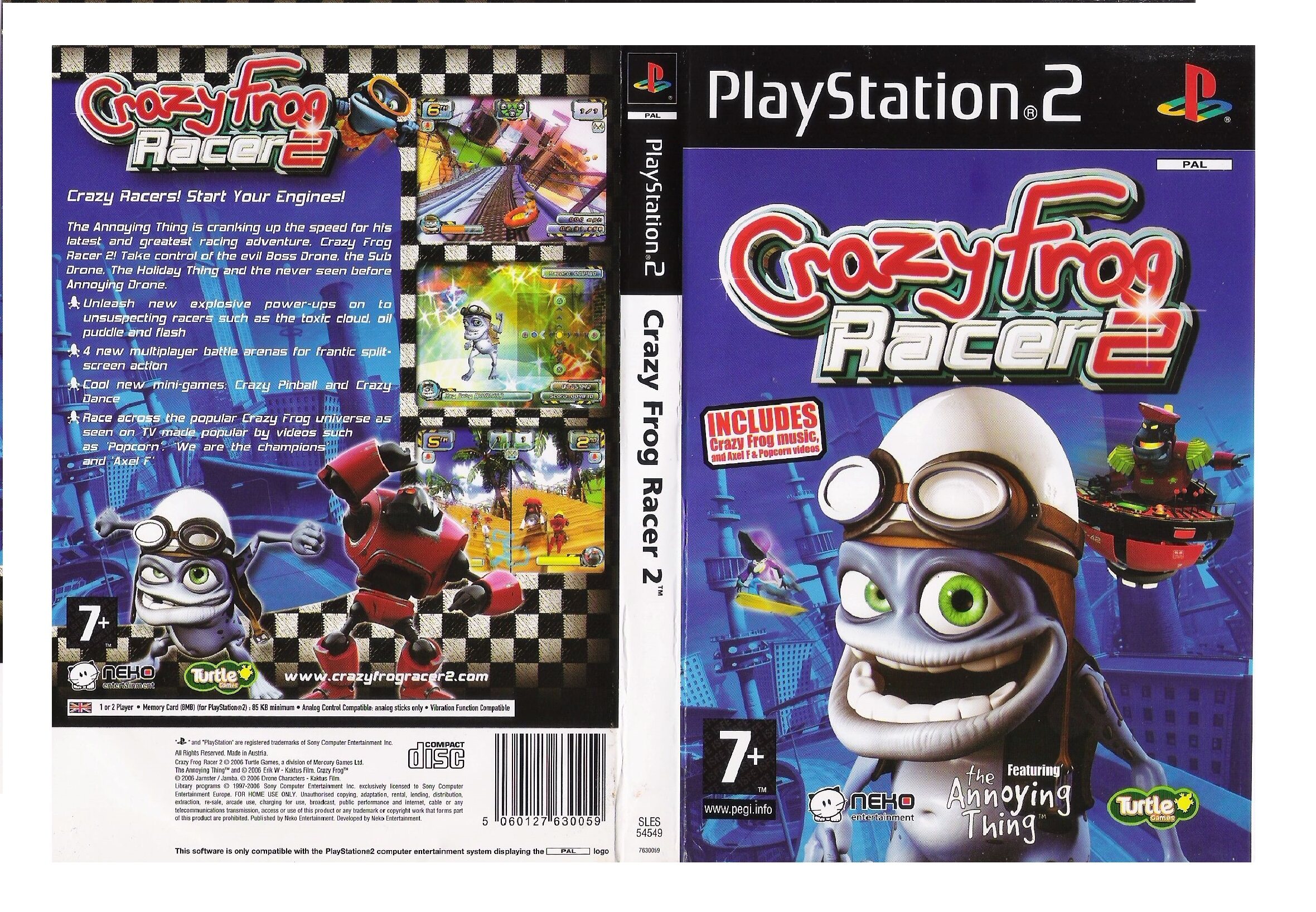 PS2 Crazy Frog Arcade Racer 2 CD Game Playstation 2 Lazada