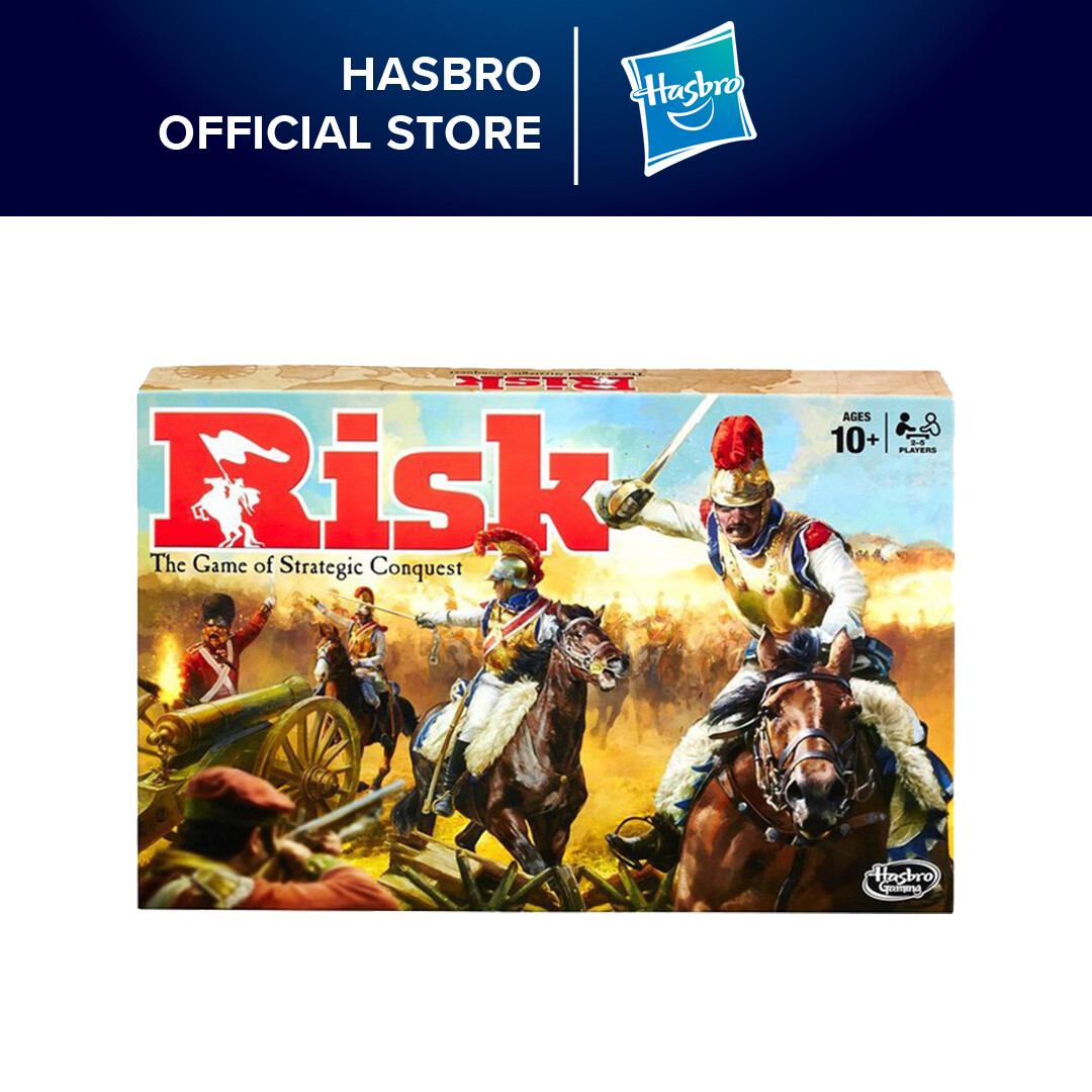 Hasbro Gaming Risk Game Strategy Board Game With Updated Figures And