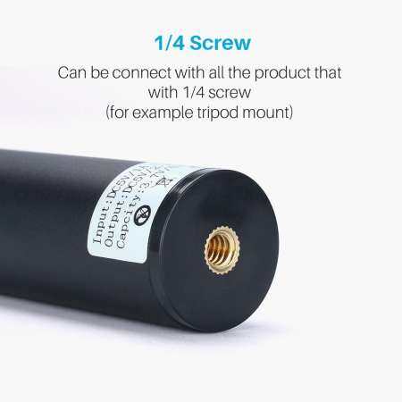 Ulanzi BG-1 Power มือจับ 5200mAh Po-werbank Handgrip EXTENSION กริปมือจับสำหรับ DJI OSMO กระเป๋าตัวยึดกล้องสำหรับ Go- pro HERO ชุดกล้องถ่ายภาพสำหรับสมาร์ทโฟน