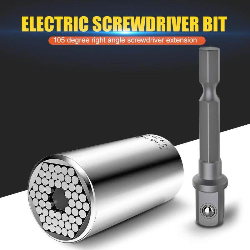 [[Ready Stock] KIPRUN Universal Torque Wrench Spanner Grip Multi Function Ratchet Socket Sleeve 7-19mm Power Drill  Ratchet Bushing Spanner Key Adapter Hand Tools,KIPRUN Universal Torque Wrench Spanner Grip Multi Function Ratchet Socket Sleeve 7-19mm Power Drill  Ratchet Bushing Spanner Key Adapter Hand Tools,]