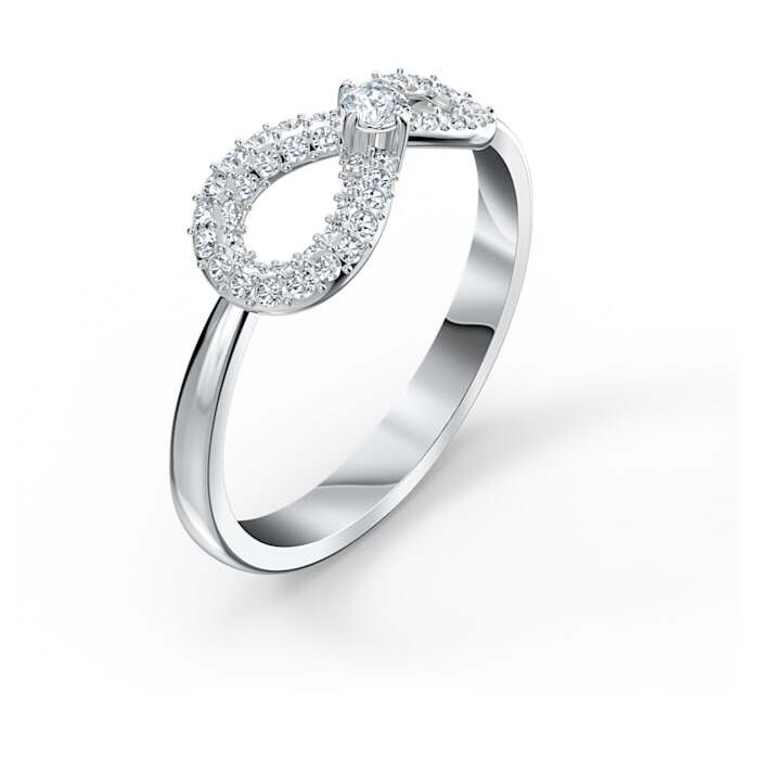 Ring Elegant Temperament Personality Number 8 Bow Ring Female Bow Ring for Gift