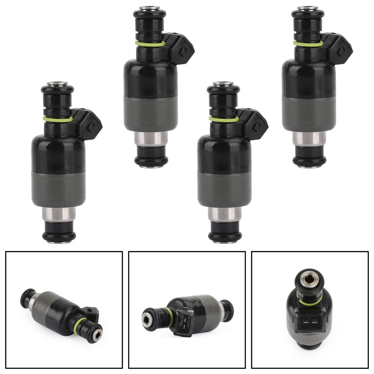 Areyourshop 4pcs Fuel Injector Fit Daewoo Lanos Cielo Corsa 1.5L 1.6L 1999-2002 17103677