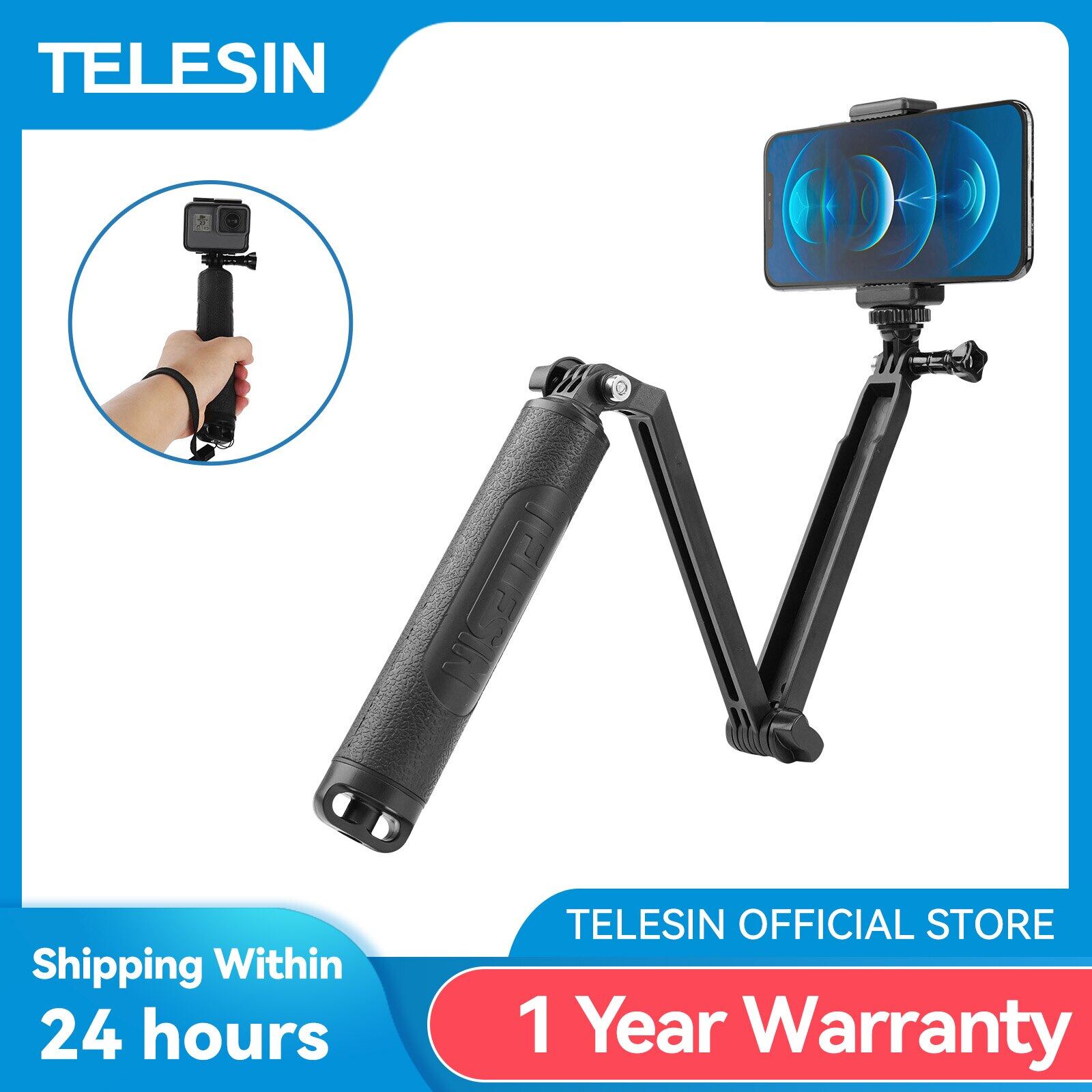 go pro 3 way stick