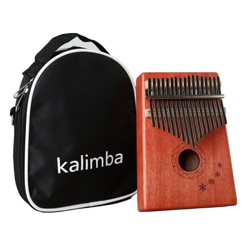 Treeone Kalimba Dân Gian Ngón Tay Piano Ngón Tay Cái Đàn Piano Acoustic Ngón Tay Piano Nhạc Cụ Gỗ Mahogany Với Túi Sắp Xếp