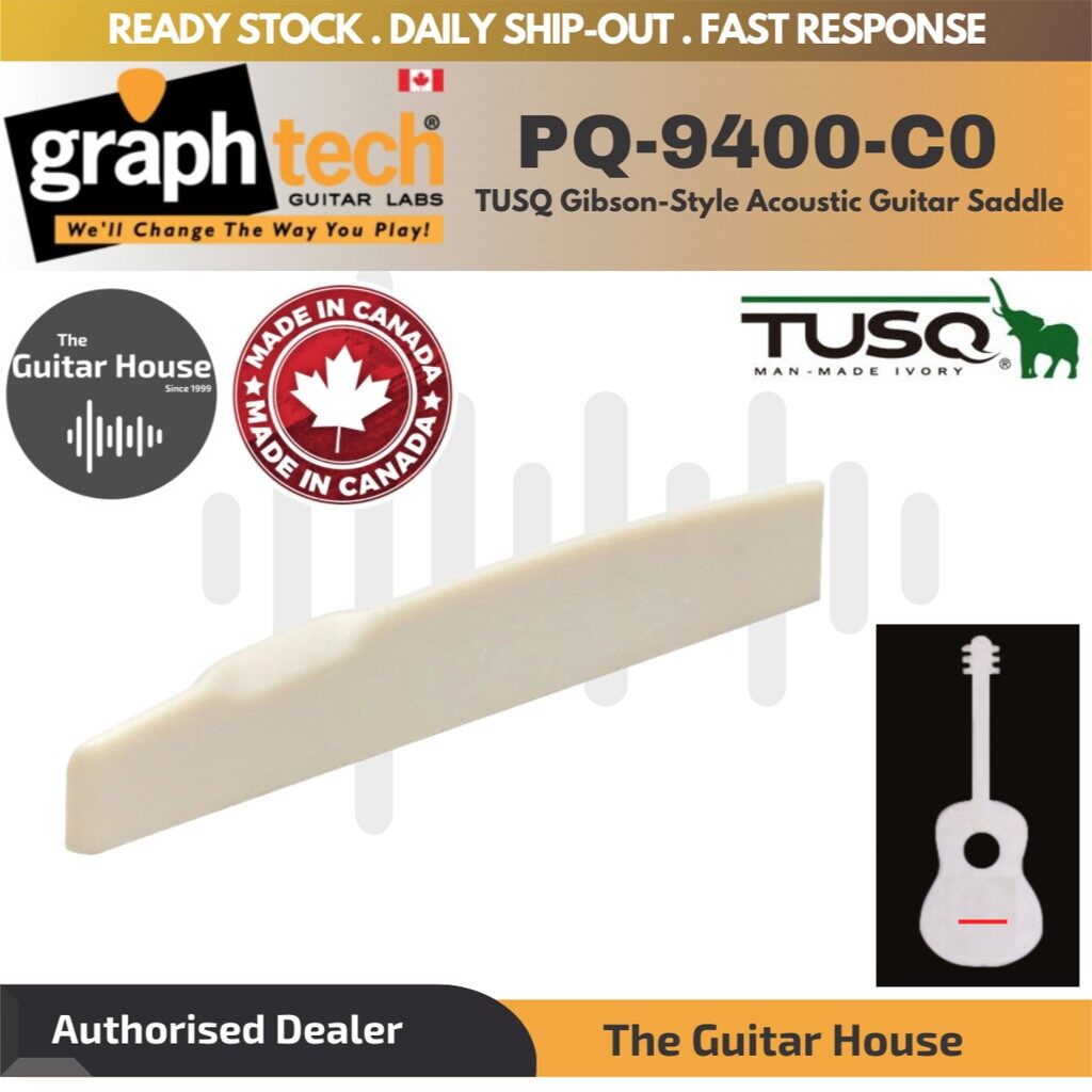 GRAPH TECH PQ-9400-00 TUSQ ACOUSTIC SADDLE GIBSON サドル