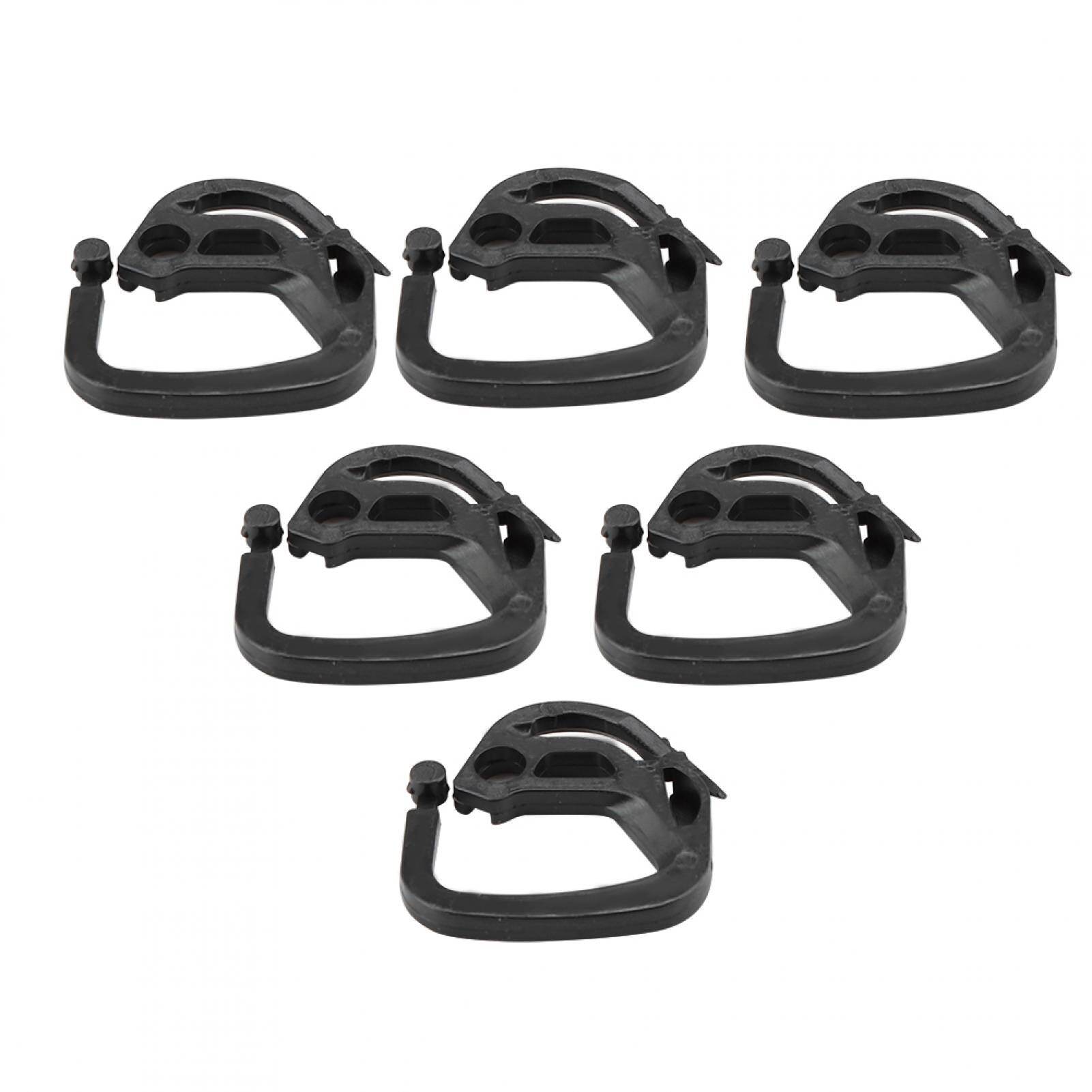 [Ready Stock] 100Pcs Durable Shading Net Hook Plastic Hanging Hooks for Shade Fabric Greenhouse Accessories
