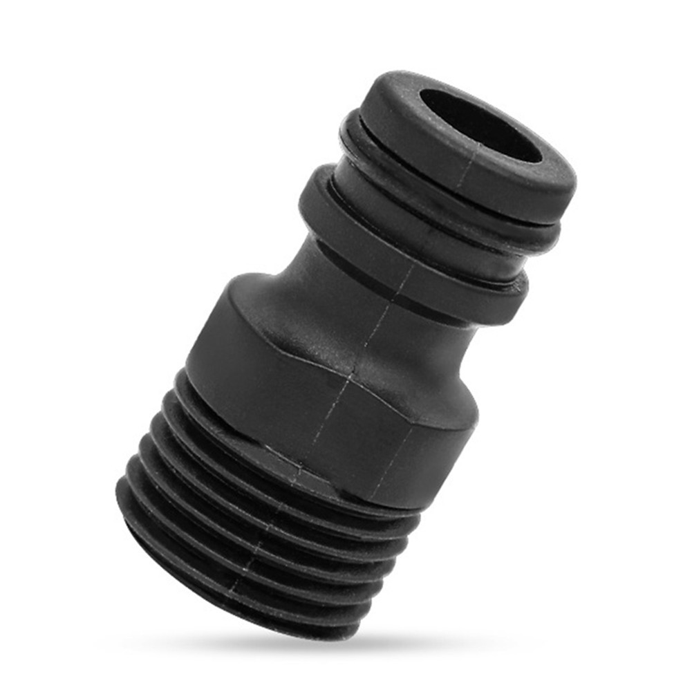 2× 1/2inch✅Threaded Tap Adaptor Garden Water Hose Quick Pipe Connector Fitting