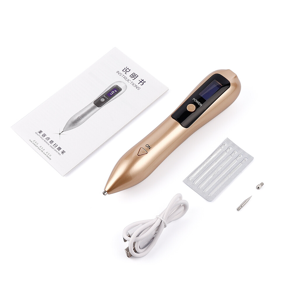 LIARTY Mole Removal Pen Freckle Wart Dark Spot Remover Plasma Pen with 9 Speed