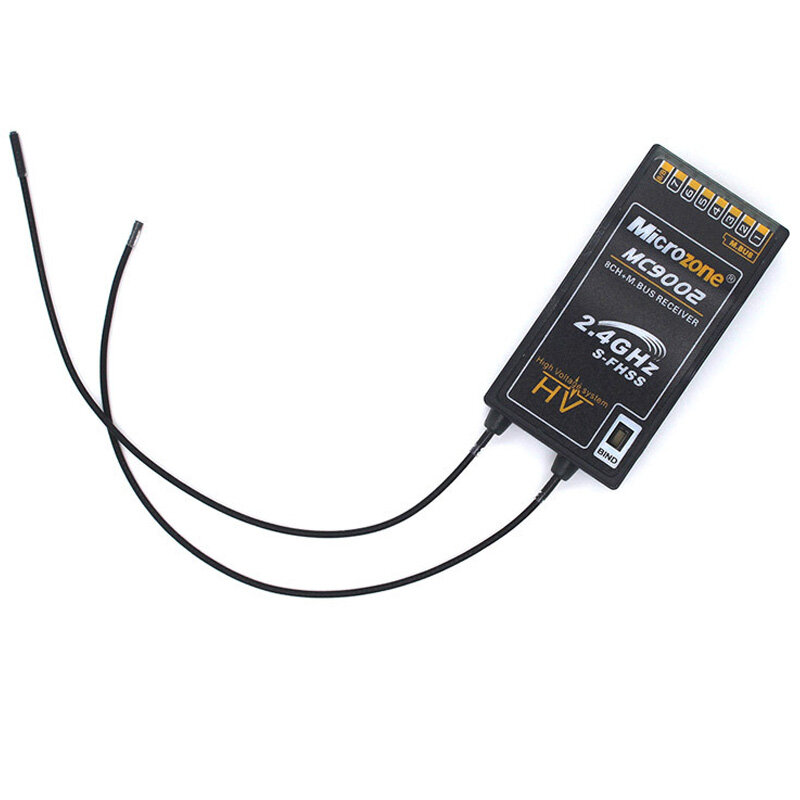 MicroZone MC6RE MC7RB MC9002 MIni M-SBUS Receiver 6CH MC8RE 8CH For MC6C MC8B Controller Transmitter RC Airplane Drones model