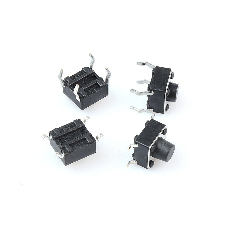 20PCS 6×6×7mm 6*6*7mm Tact Tactile Push Button Switch SMD-4Pin