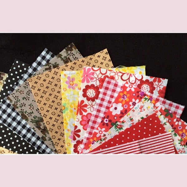 DIY quilting Patch 60pcs 10cmx10cm charm pack cotton fabric patchwork bundle fabrics cloth sewing