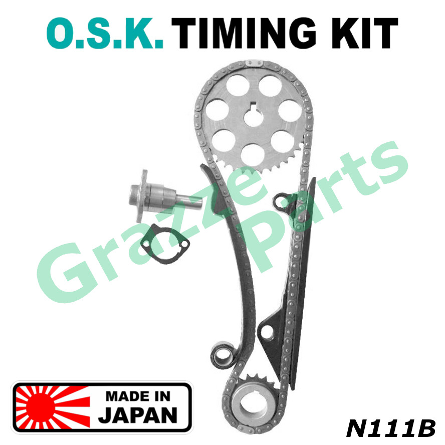 100 Made In Japan O.S.K. Timing Chain Kit Set Nissan Sentra GN13 B12