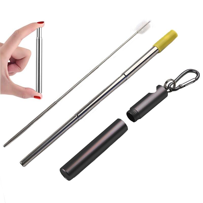 straws with caps
