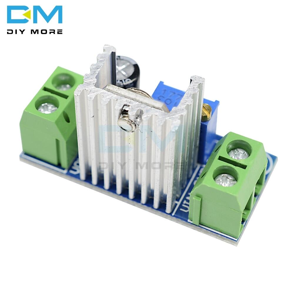 diymore Bộ chuyển đổi tuyến tính DC Buck Low Ripple Board Nguồn điện áp thấp Bộ điều chế tuyến tính có thể điều chỉnh LM317