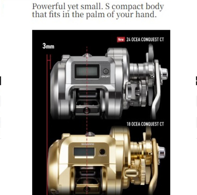 〈美品〉SHIMANO OCEA CONQUEST CT 300PG Shimano 2024'OCEA CONQUEST CT 300PG/300MG/301MG/300HG/301HG