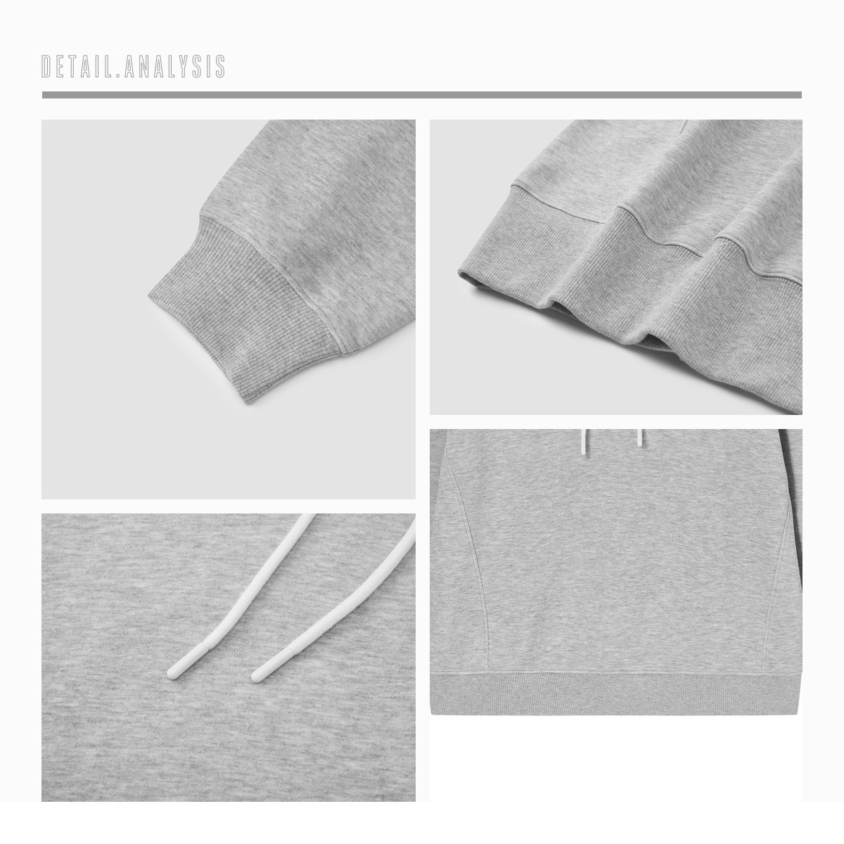 Semir Sweatshirt Women Basic Hooded Top Solid Color 2024 Spring New Bottoming Pullover Hoodies Loose And Lazy Style
