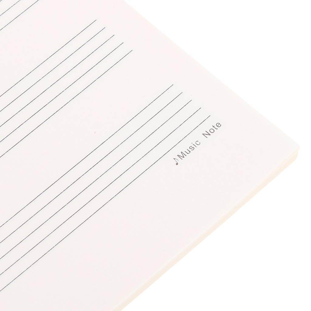 kowaku Musical Notation Staff Notes Book Notepad Music Manuscript Writing Paper