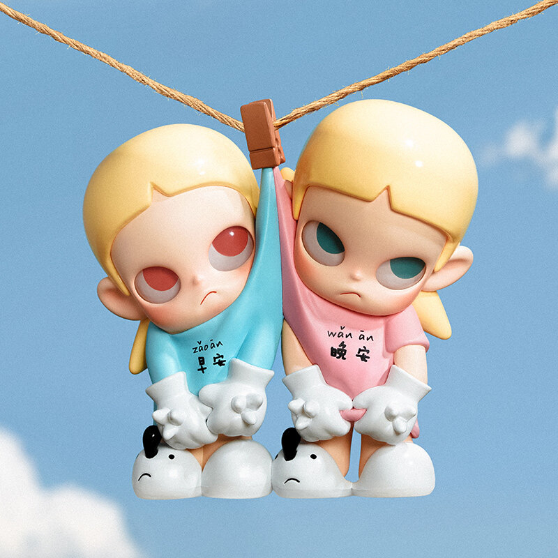 POP MART Zsiga Twins Series Figure Blind Box